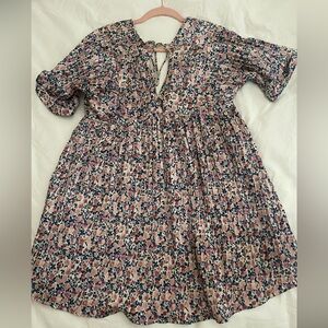 Lulus floral pink dress size XS